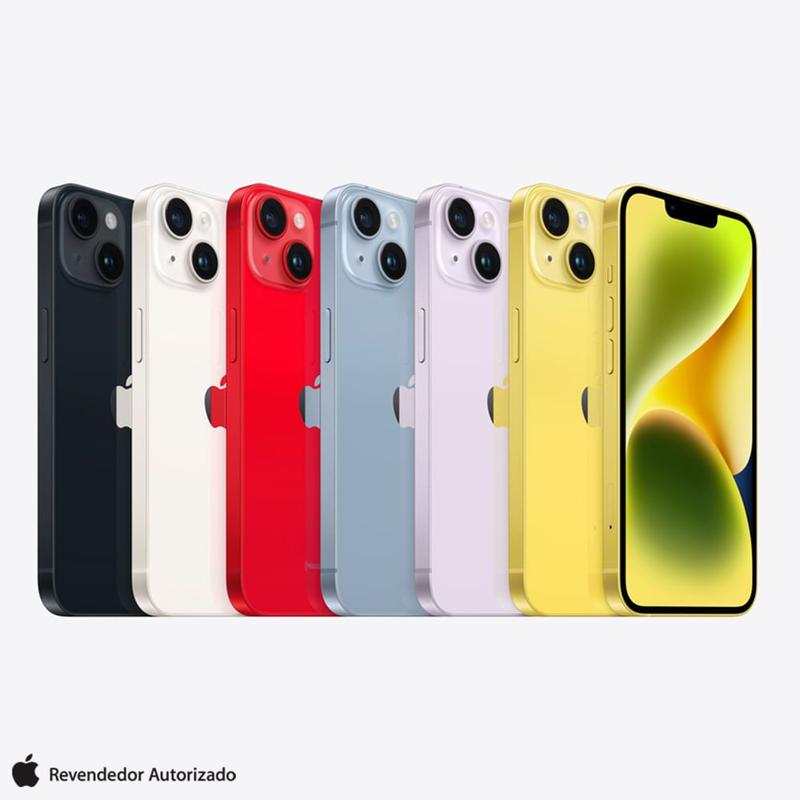 iPhone 14 Plus Apple (256GB) Azul, Tela de 6,7